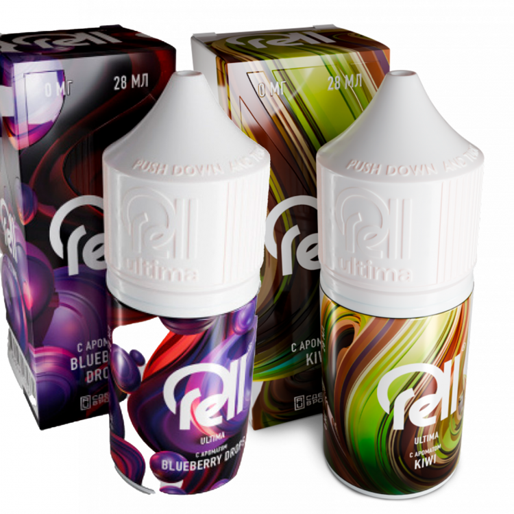Жидкость Rell Ultimate Salt - Blueberry Drops (Черничная конфета) 30 мл (20 мг)