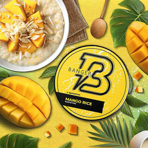 Табак Banger - Mango Rice (Манго, Рис) 100 гр