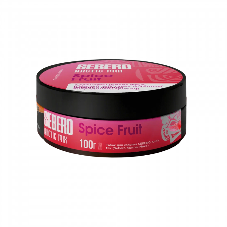Табак Sebero Arctic Mix - Spice Fruit (Пряный чай, Гуава-клубника, Ревень с черной смородиной, Арктик) 100 гр