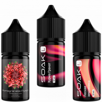 (МЦ) Жидкость SOAK L Salt - Apple Peach Bonbon (Яблоко Персик) 30 мл (20мг)