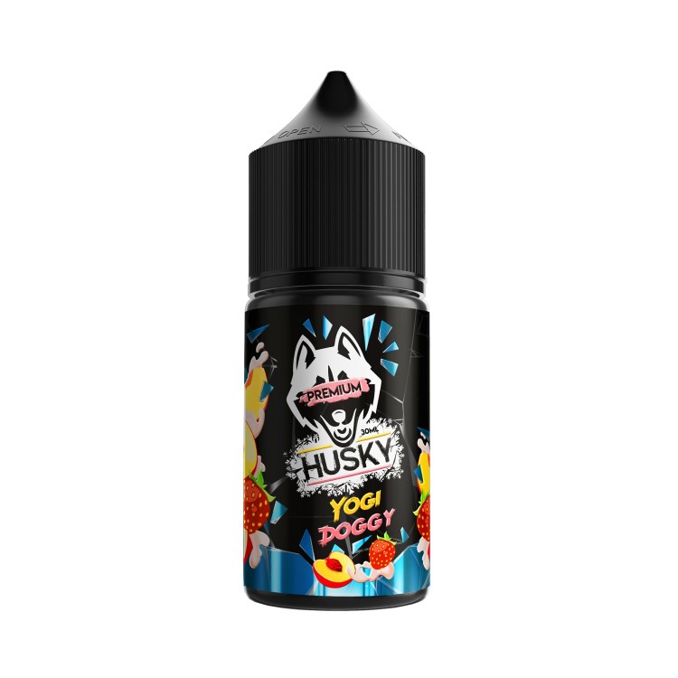 Жидкость Husky Premium Salt - Yogi Doggy (Йогурт, Персик, Клубника, Лед) 30 мл (20 мг) Жидкость Husky Premium Salt - Yogi Doggy (Йогурт, Персик, Клубника, Лед) 30 мл (20 мг)