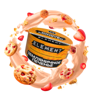 Табак Element Земля - Cookie monster (Земляничное печенье) 25 гр Банка