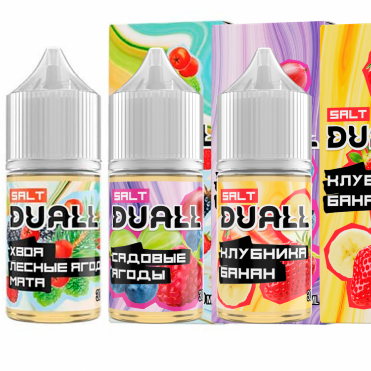 Жидкость DUALL Hard Salt Ultra - Вишня Клубника 30 мл (20 Ultra)