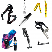 Персональный мундштук "D-STICK" синий, c колпаком